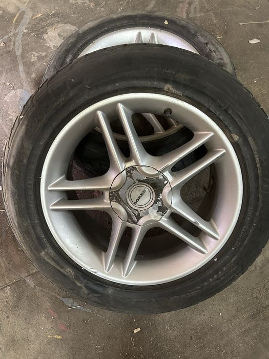 Алуминиеви джанти BORBET 17" с гуми Bridgestone 255/50/17 (за SUV)