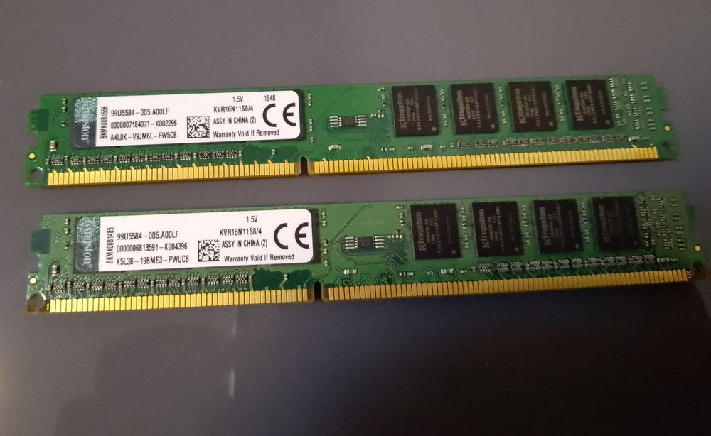 16 GB RAM DDR3 1600MHz