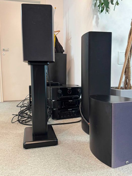 Sistem Home Cinema & Stereo Premium: Linie Audio Marantz + Pachet 5.1 Boxe Suedeze XTZ (99.36 / 99.26 / 10.16)