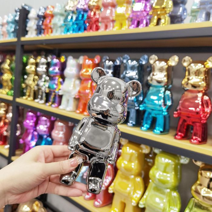 Bearbrick Art-Фигурка: Трендовая Копилка Интерьерный Медведь 3 размера