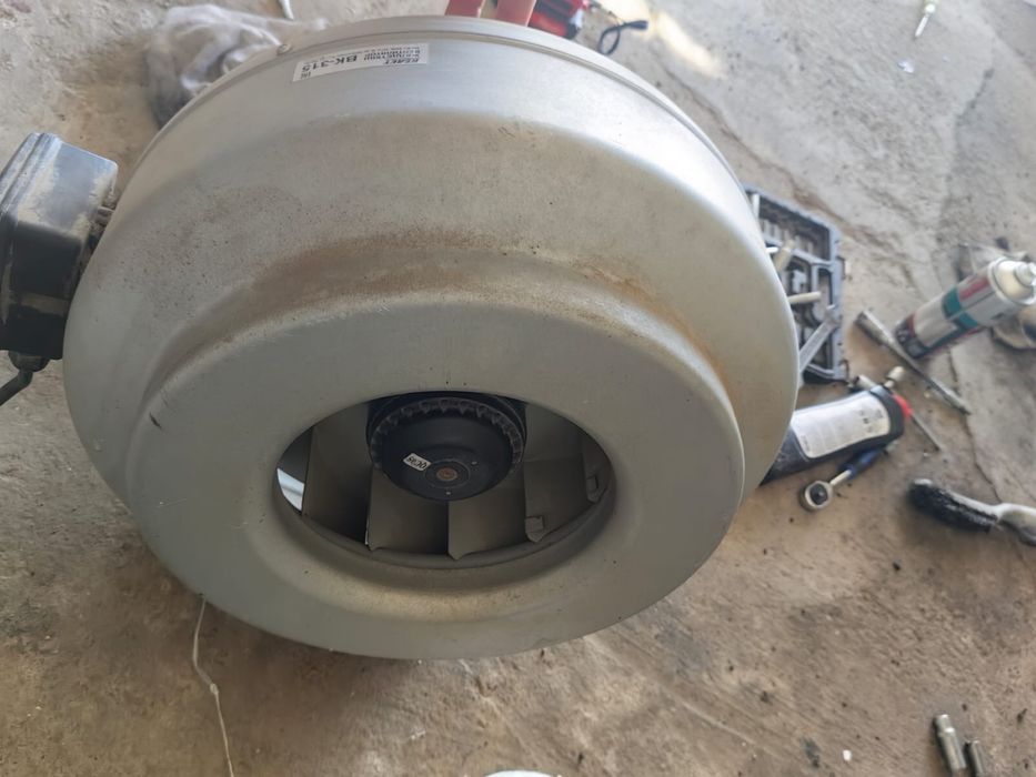 Улитка вытяжка и приточка