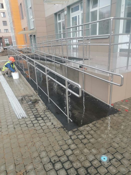 Перила, Ограждения, Козерог, Навес, Зинапойалар Нержавеющей ва Темир