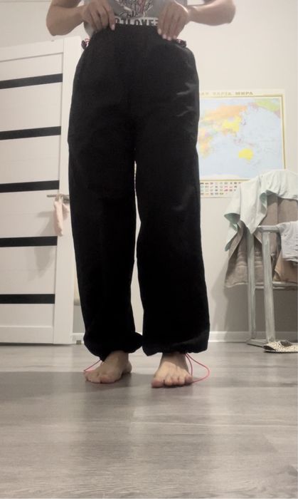 Брюки парашюты размер л