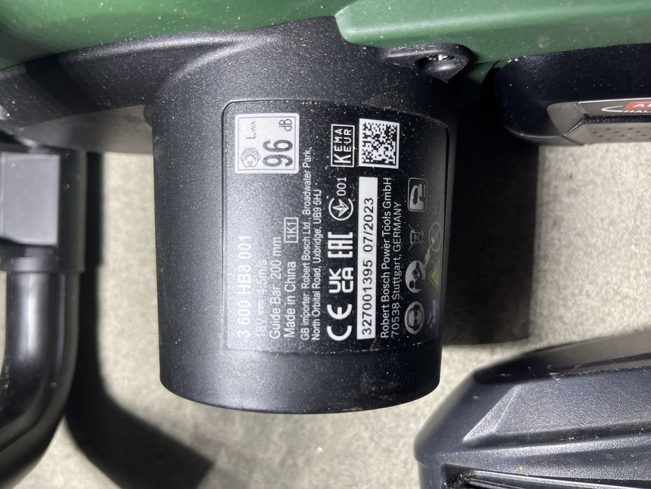 Drujba pe baterie Bosch an 2023