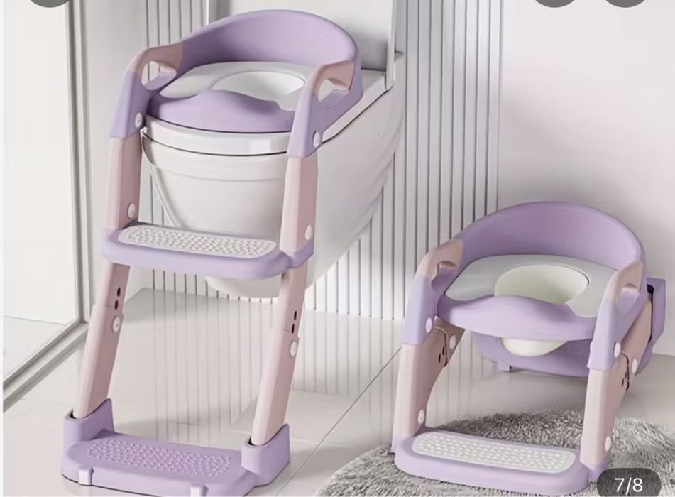 Продам детское сиденье для унитаза с лестницей