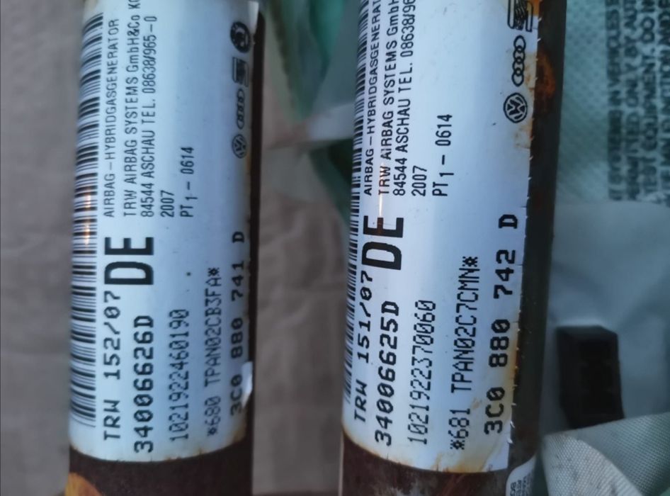 Airbag vw passat b6 1K0880201BT 3C0880204G 3CO880741D 3C0880742D