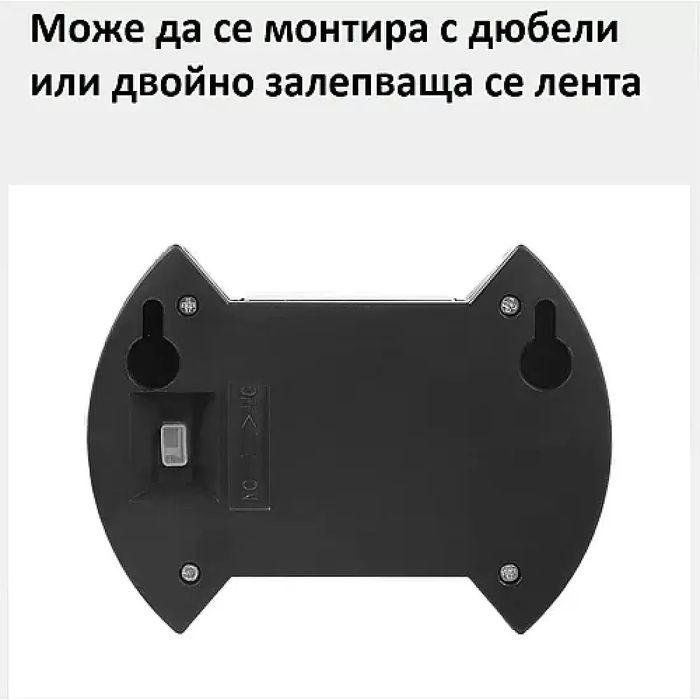 Соларни Лампи за Стена, Стъпала и Ограда - 4бр.