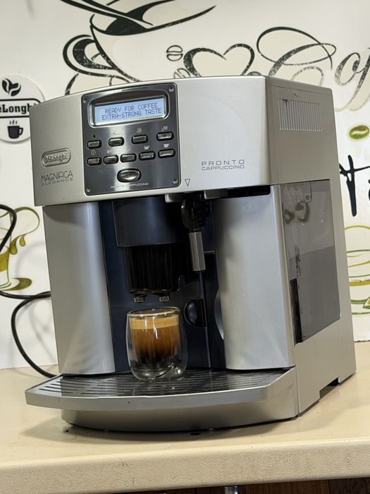 Кафемашина кафе автомат delonghi Elegance с гаранция