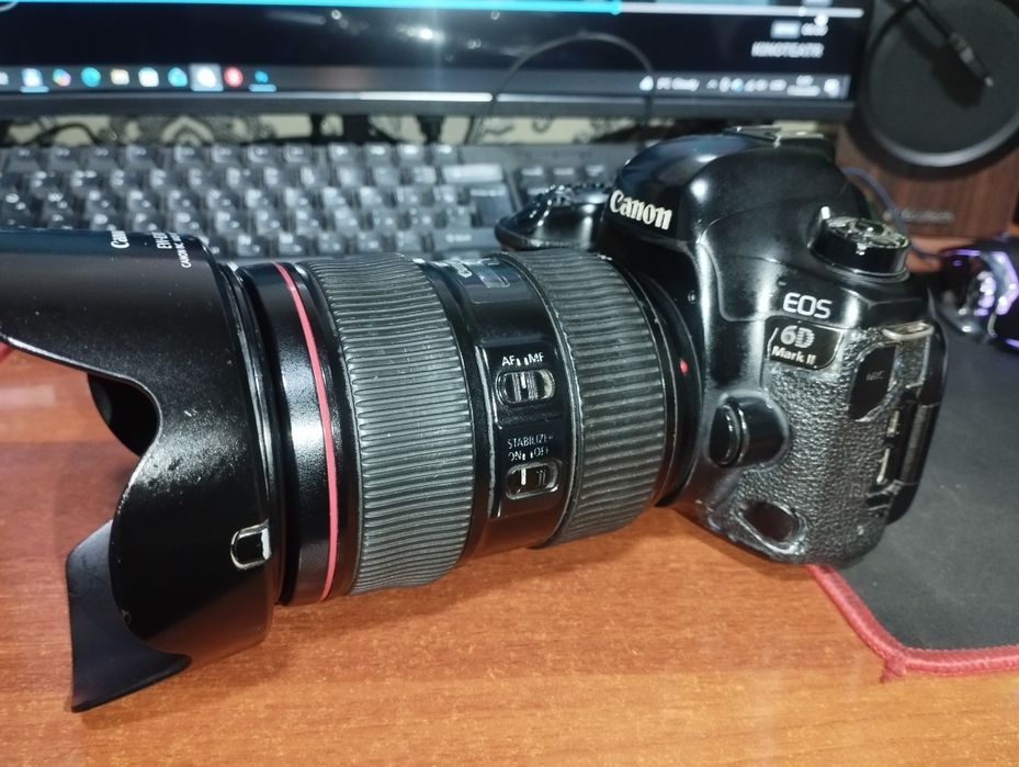 6 d mark 2.   24x105 obektiv ll pokolenya