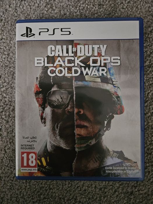 Диск ps5 cod cold war