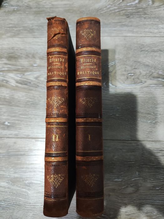 1835 Des Principes de L'economie Politique et de L'impot,David Ricardo