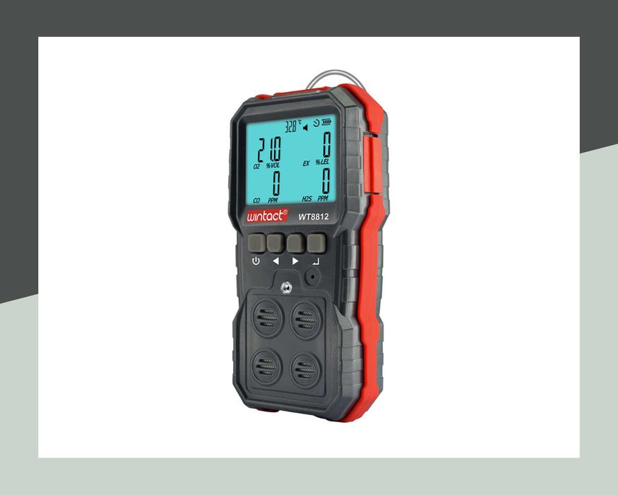 Комбиниран детектор за газ Wintact WT8812