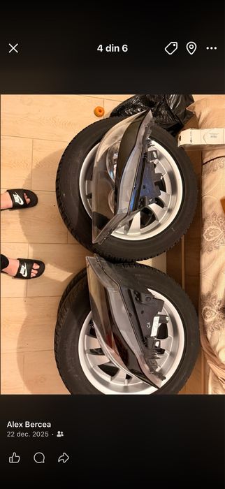 Vand schimb faruri BMW E90 noi halogen plus pleoape