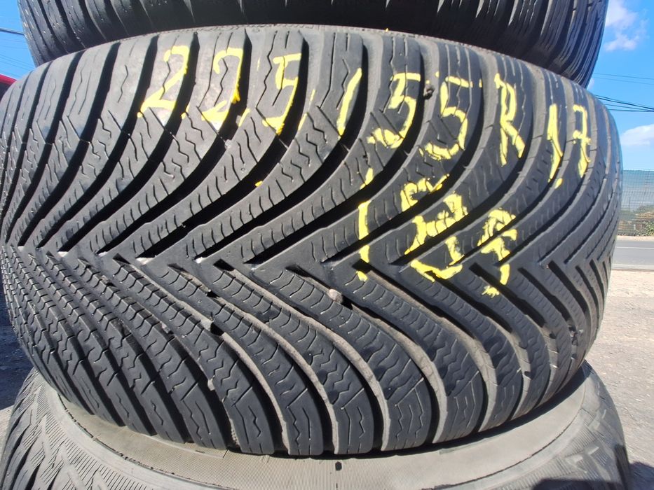 4 anvelope iarna 225/55r17 Michelin Montaj Gratis
