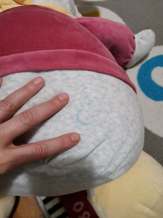 Голям плюшен хипопотам