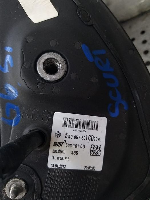 Oglinda electrica stanga vw golf 6 5k scurt 5k0857501cd