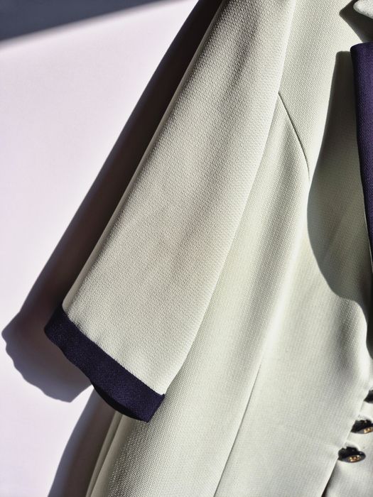 Sacou elegant Hermann Lange culoare pastel, marimea EU40