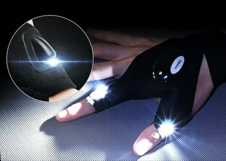 Перчатки с подсветкой.