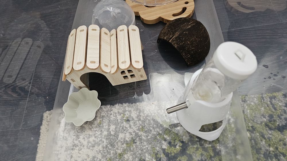 Cutie pentru Hamsteri +accesorii