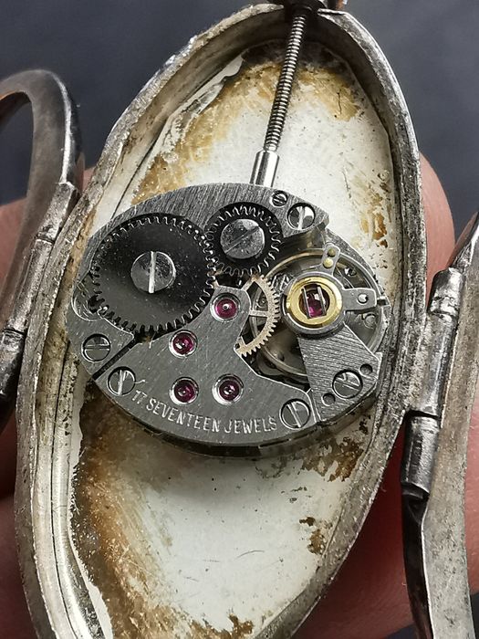 Ceas - Brățară  Cupillard Rieme - Mecanic - 37 mm lățime