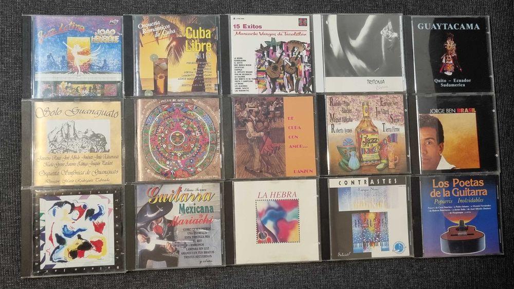 Колекция дискове (2) джаз, суинг, рок, хитове/ jazz, swing, rock, hits