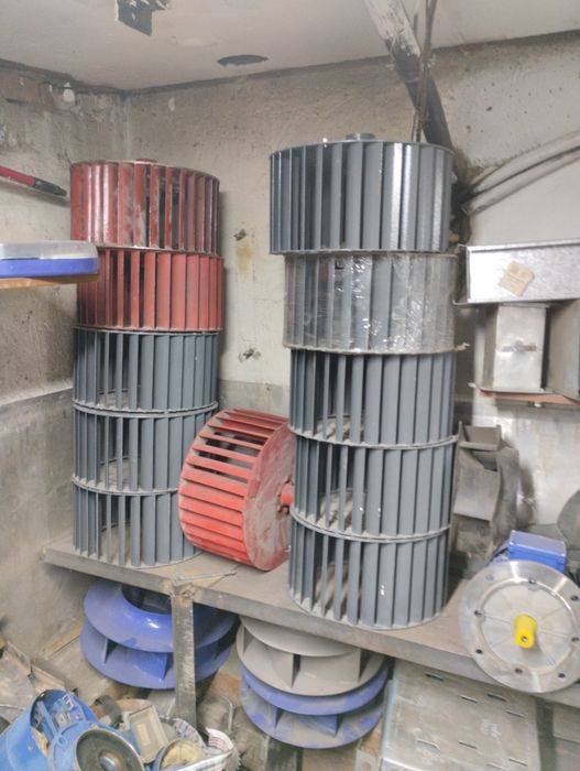 Вентиляторы, улитки, крыльчатки