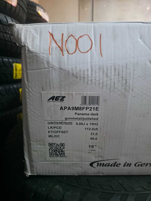 Jante Aliaj 5x112 19'' VW Tiguan Arteon Passat Skoda Kodiaq Superb NOI