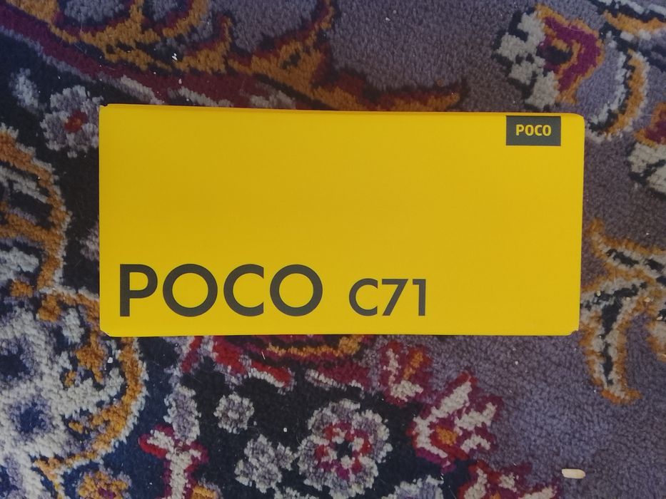 Poco c71 новый смартфон