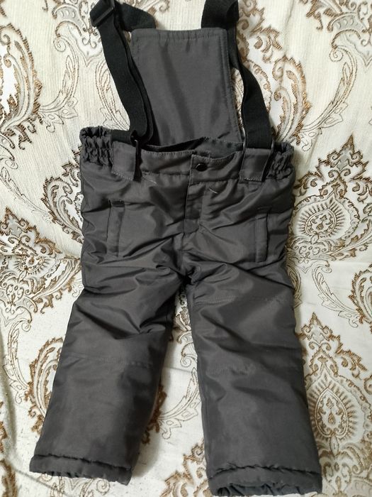 Зимний детский комбинезон