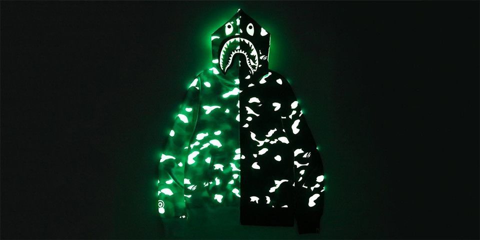 Bape hoodie phosphorus