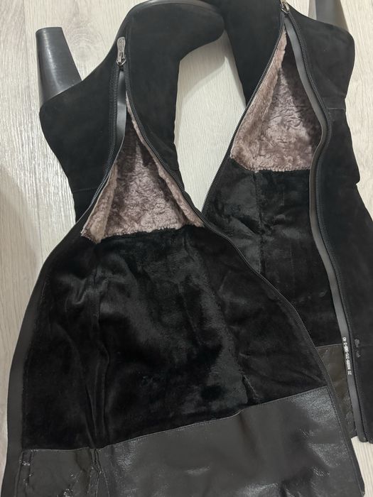 Натуральная замша новая