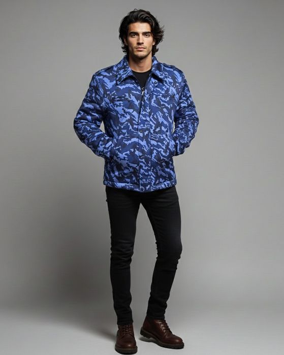 Тактическая куртка “Blue Camo” с первых рук
“Blue Camo” taktik kurtka