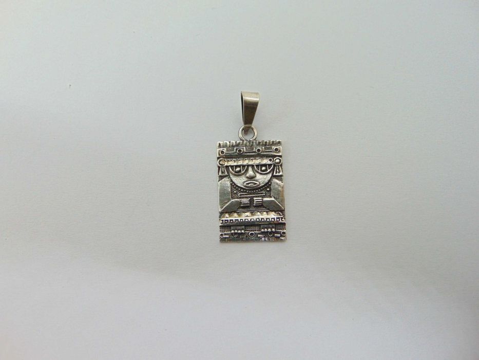 Pandantiv aztec din argint