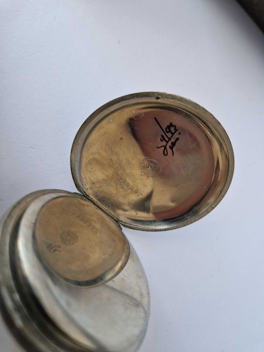 Ceas Omega de Buzunar Carcasa Nickel -Mecanic.