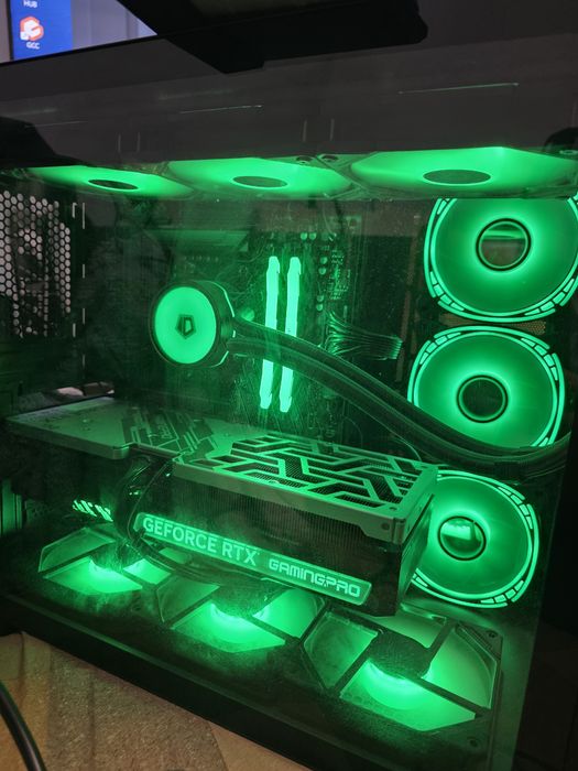 Игровой компьютер ryzen 7 9800 x3d 32gb ddr5 6400г, ssd 1tb m2 kingsto