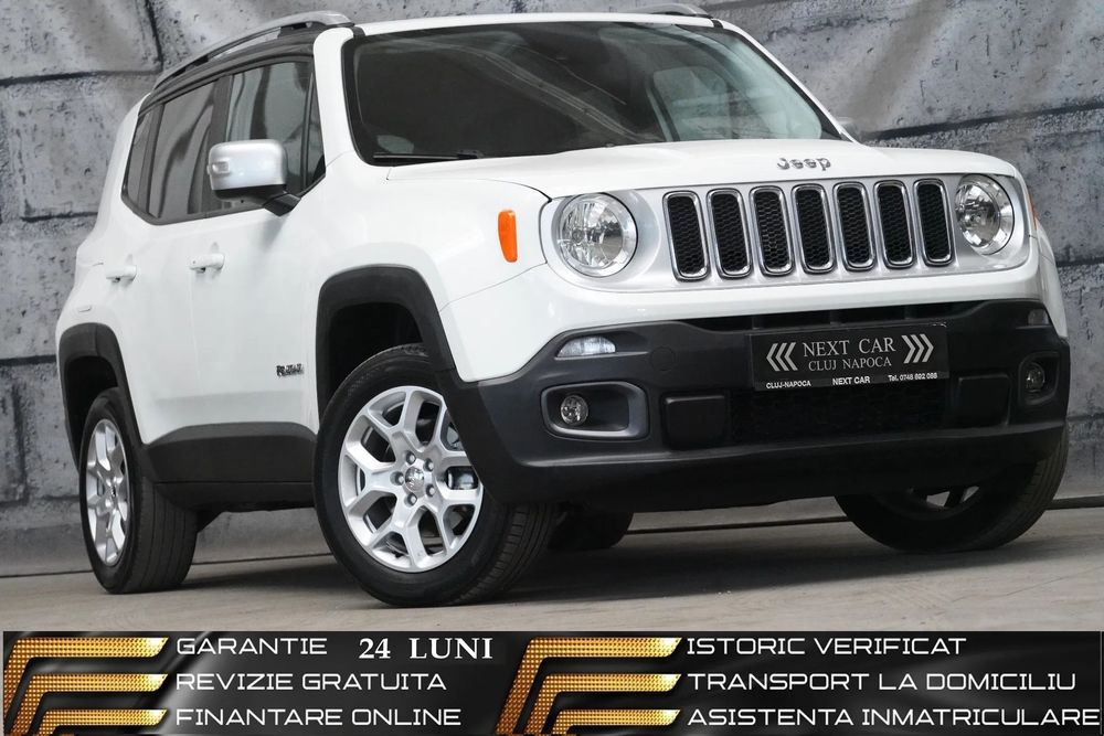 Jeep Renegade GARANTIE 24 LUNI*RATE*4x4*Automata*140Cp*Navi*Incalzire scaune+Volan