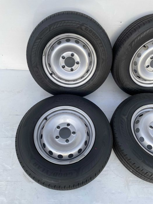 Set jante noi cu anvelope vara noi 205 75 R16c Renaut Master Movano