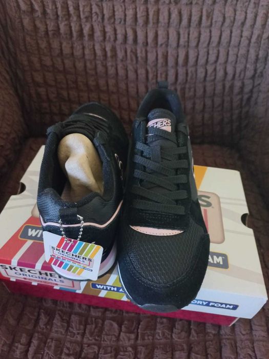 Skechers Step N Fly negri, Dama 38