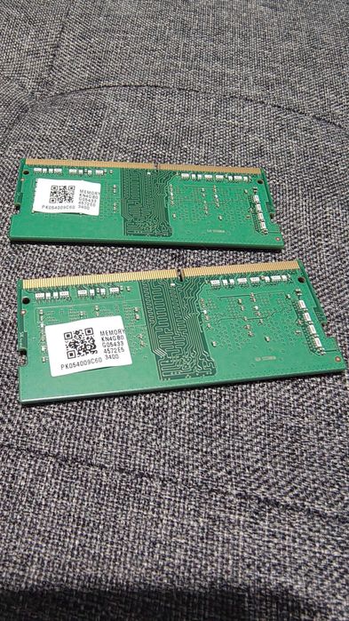 Memorii Notebook 8GB (2x4GB) DDR4 3200MHz dual channel RAM