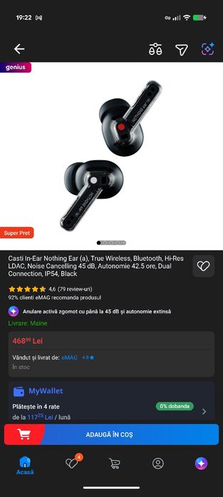 Casti Nothing ear(a)