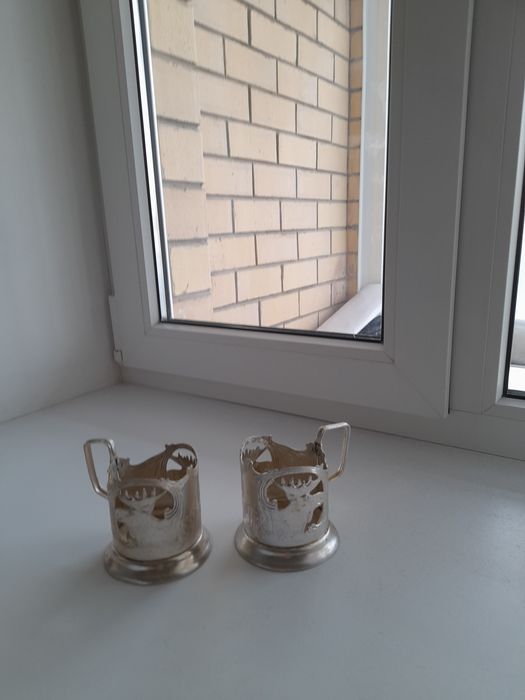 Набор посуды, графит, ваза