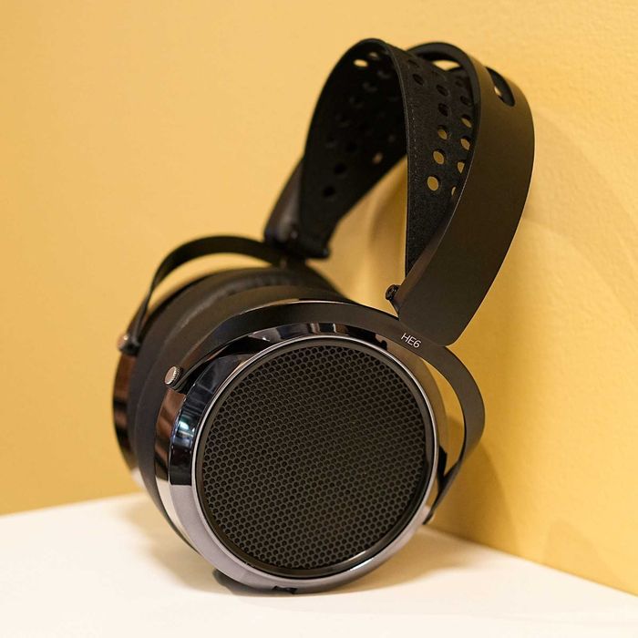 HIFIMAN HE6 Remastered Casti Over-The-Ear Deschise, Noi, Cutie, Garantie