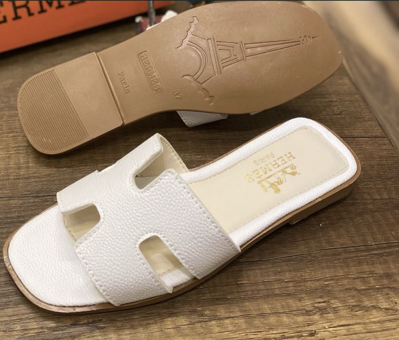 Vand Papuci Slapi Hermes de femei din piele 36 37 38 39 40