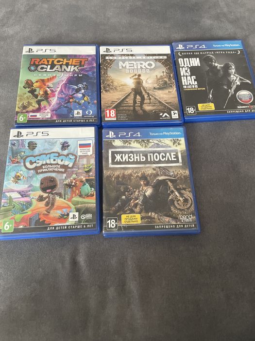 Игры на ps5 и ps4