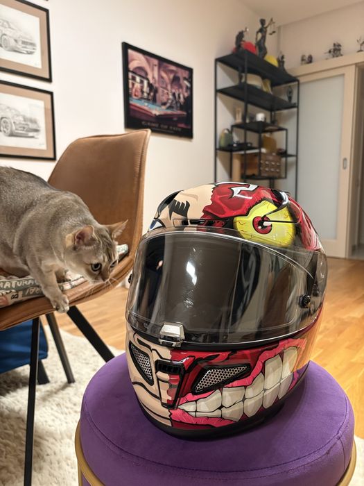 Moto helmet HJC - DC Comics Two Face