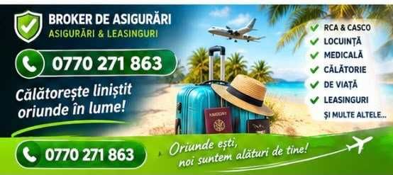 Ai nevoie de O ASIGURARE? Noi te ajutam!