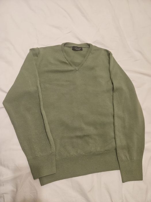 Bluza lana fina merinos Zara Man M