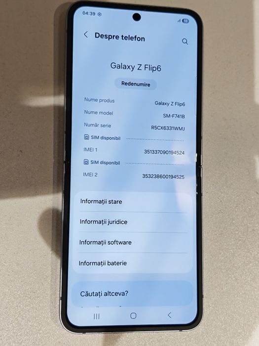 Samsung Galaxy Z Flip 6 - 512gb