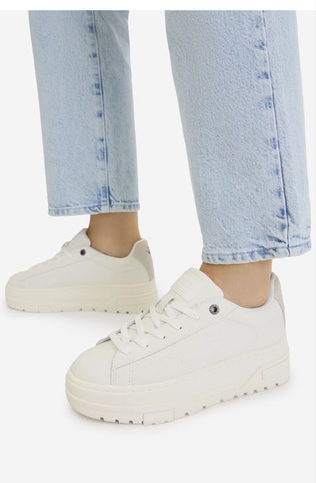 Бели кожени обувки  G-star