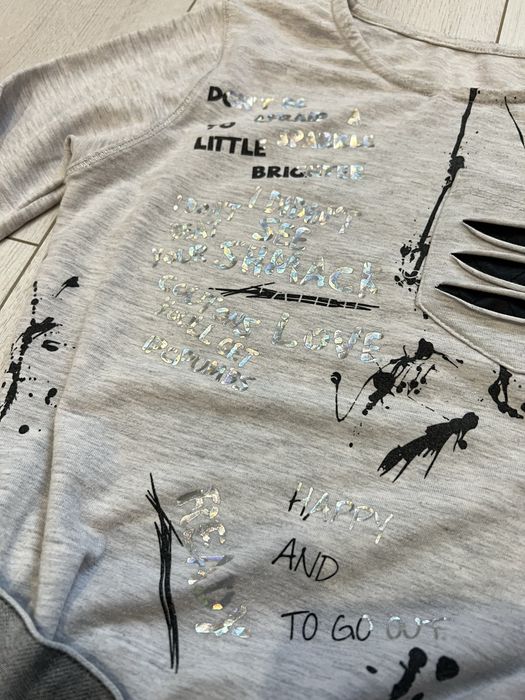 Сет за момиче в сиво